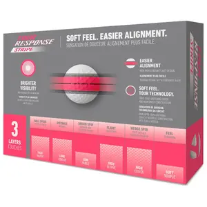 Golf balls Taylormade TM25 Tour Response Stripe (x12) image-2