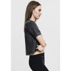 Dam T-shirt Urban Classic burnout leeve crew image-3