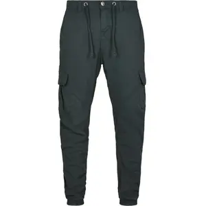 Urban Classics Pantaloni Cargo Militari Uomo, Fit Regolare, Morbidi, Con Coulisse, Viscosa E Elastan
