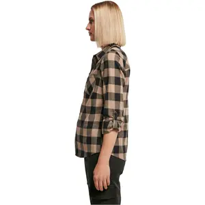 Camisa de cuadros de mujer Urban Classics Turnup image-6