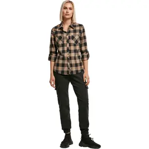 Camisa de cuadros de mujer Urban Classics Turnup image-2