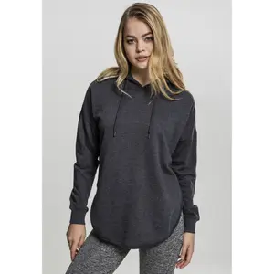 Women's hooded sweatshirt Urban Classic oversized terry image-2