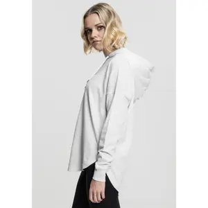 Women's hooded sweatshirt Urban Classic oversized terry image-5