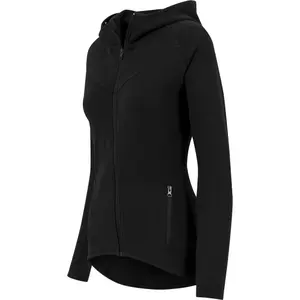 Women's hooded sweatshirt Urban Classic athletic interlo zip image-2