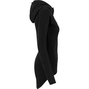 Women's hooded sweatshirt Urban Classic athletic interlo zip image-6