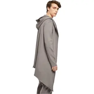 Cárdigan largo con capucha y borde abierto Urban Classics image-4