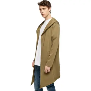 Langer Kapuzencardigan mit offener Kante Urban Classics image-2