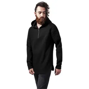 Hooded sweatshirt Urban Classic pleat leeve terry image-1