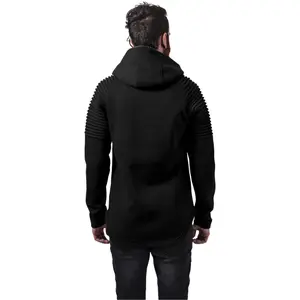 Hooded sweatshirt Urban Classic pleat leeve terry image-3