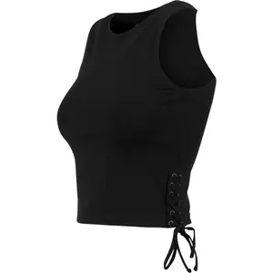 Crop top mujer Urban Classic encaje image-2