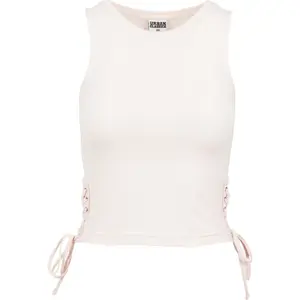 Crop Top Damen Urban Classic lace image-0