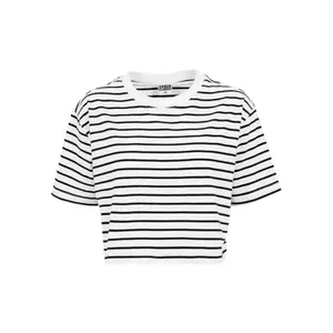 T-shirt mulher Urban Classic Striped Oversized image-0