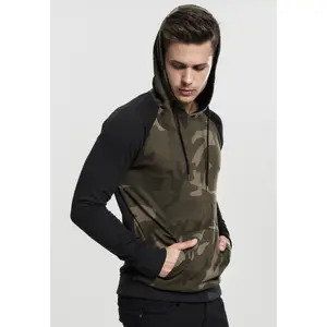 Bluza z kapturem Urban Classic contrat raglan image-5