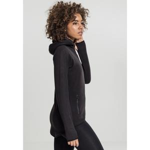 Women's hooded sweatshirt Urban Classic polar fleece zip image-6