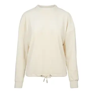 Women's T-shirt Urban Classic Oversized velvet crew image-0