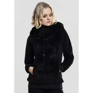 Women's hoodie Urban Classic long teddy image-1