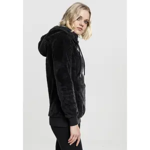 Women's hoodie Urban Classic long teddy image-4