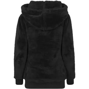 Women's hoodie Urban Classic long teddy image-2