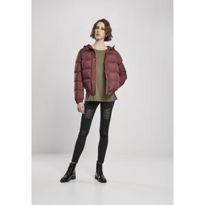 Women's hooded jacket Urban Classics puffer image-1