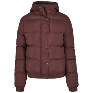 Veste Matelassée Légère Pour Femme Urban Classics - Coupe Droite, Col Montant, Polyester