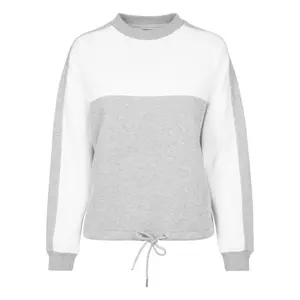 T-shirt til kvinder Urban Classic Oversized 2-tone Stripe crew image-0