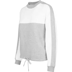T-shirt til kvinder Urban Classic Oversized 2-tone Stripe crew image-3