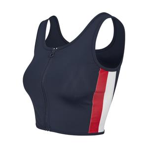 Women's crop top Urban Classic Stripe zip image-1