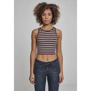 Crop top mujer Urban Classic Stripe image-2