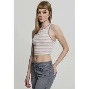 Crop top mujer Urban Classic Stripe image-5