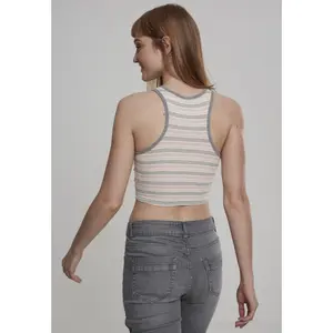 Crop top mujer Urban Classic Stripe image-3