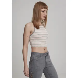 Crop top mujer Urban Classic Stripe image-4