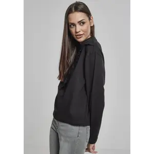 T-shirt til kvinder Urban Classic terry volant crew image-6