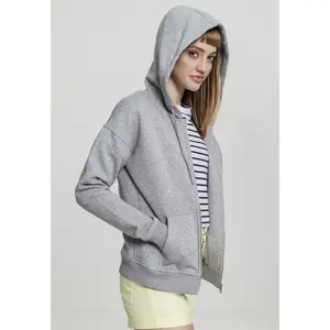 Women's hooded sweatshirt Urban Classic claic zip image-3
