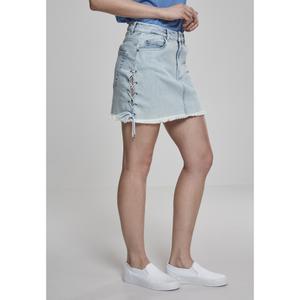 Women's skirt Urban Classic denim lace up image-5