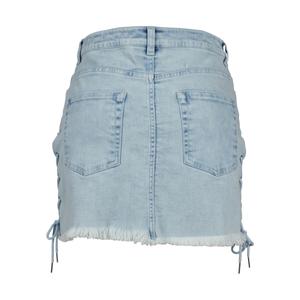 Women's skirt Urban Classic denim lace up image-2