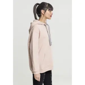 Sweatshirt à capuche femme Urban Classic Oversized 3-tone image-6