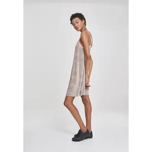 Women's Urban Classic velvet lip dress image-6