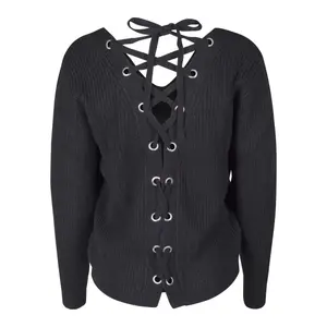 Sweatshirt woman Urban Classic back lace up image-5