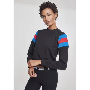 T-shirt de mulher Urban Classic leeve Stripe crew image-2