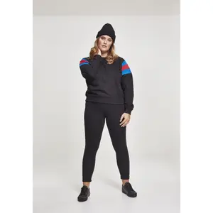 T-shirt de mulher Urban Classic leeve Stripe crew image-4