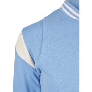 Ladies teddy jacket Urban Classics inset college- large sizes image-3