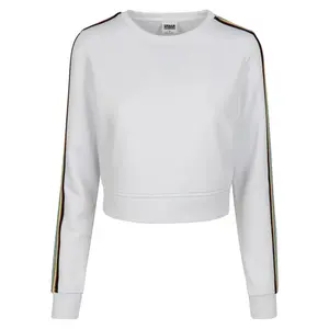 Women's large size T-shirt Urban Classic taped leeve image-0