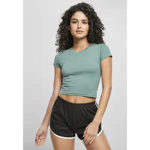 T-shirt donna Urban Classics stretch cropped image-2