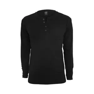 Urban Classic basic henley T-shirt image-0