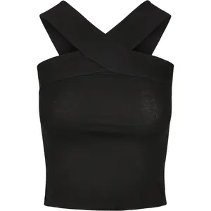 Urban classic basic crop top i stora storlekar för kvinnor