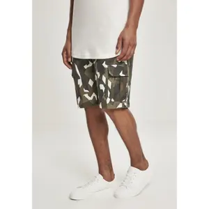 Short Urban Klassieke rekbare keperbroek van keperstof image-1