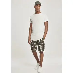 Short Urban Klassieke rekbare keperbroek van keperstof image-2