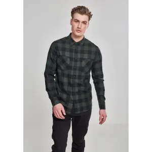 Urban Classic basic flannel shirt image-1