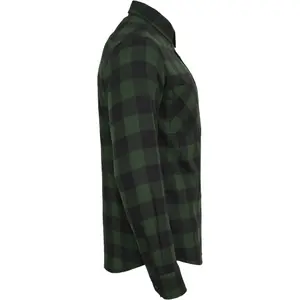 Urban Classic basic flannel shirt image-6