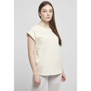 T-shirt femme Urban Classics organic extended shoulder image-3